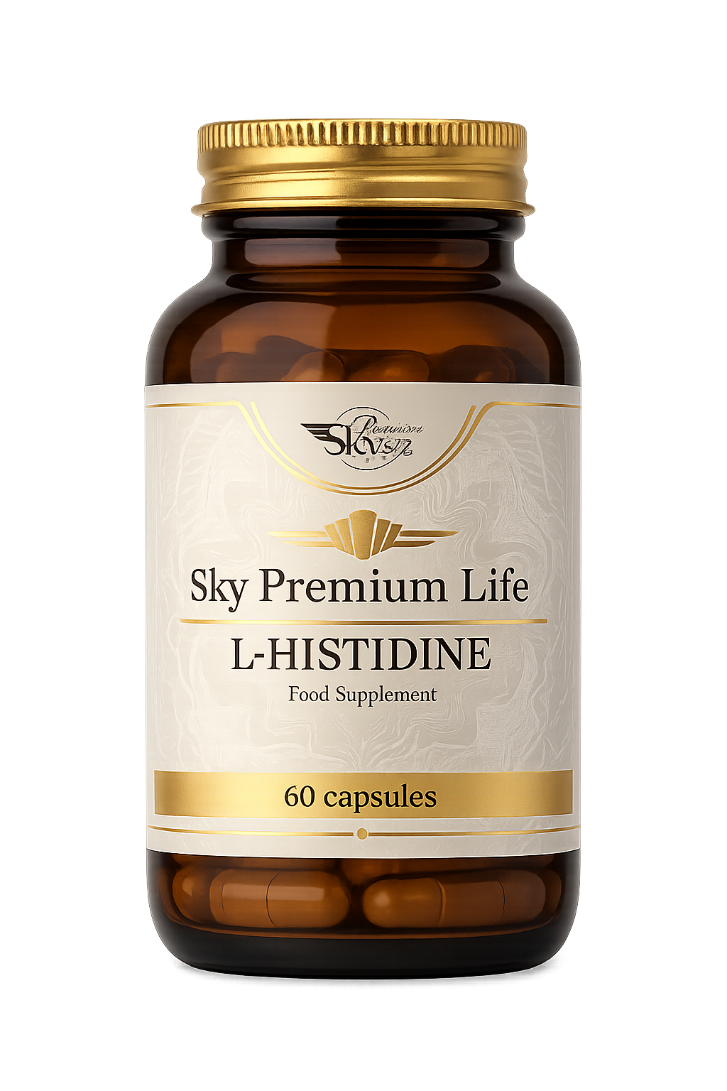 Sky Premium L-Histidine 600mg 60 Capsules Immune Care