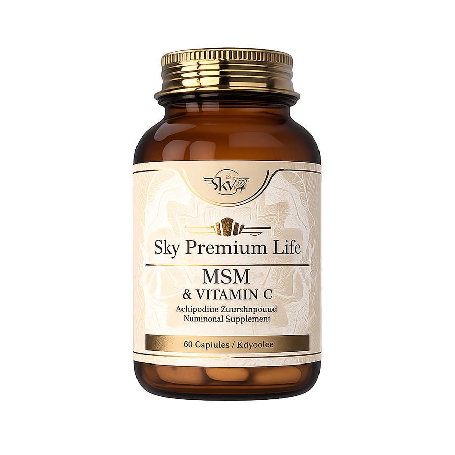 Sky Premium MSM & Vitamin C 60 Tablets Joint Support