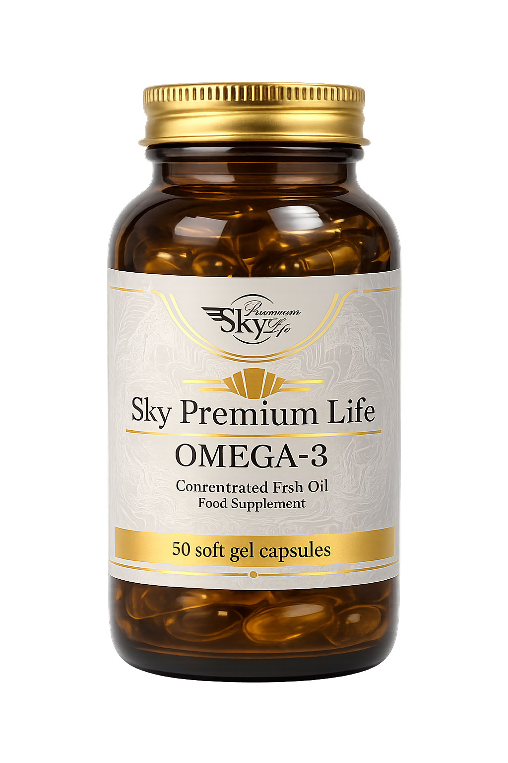 Sky Premium Omega 3 50 Capsules Heart & Brain Care