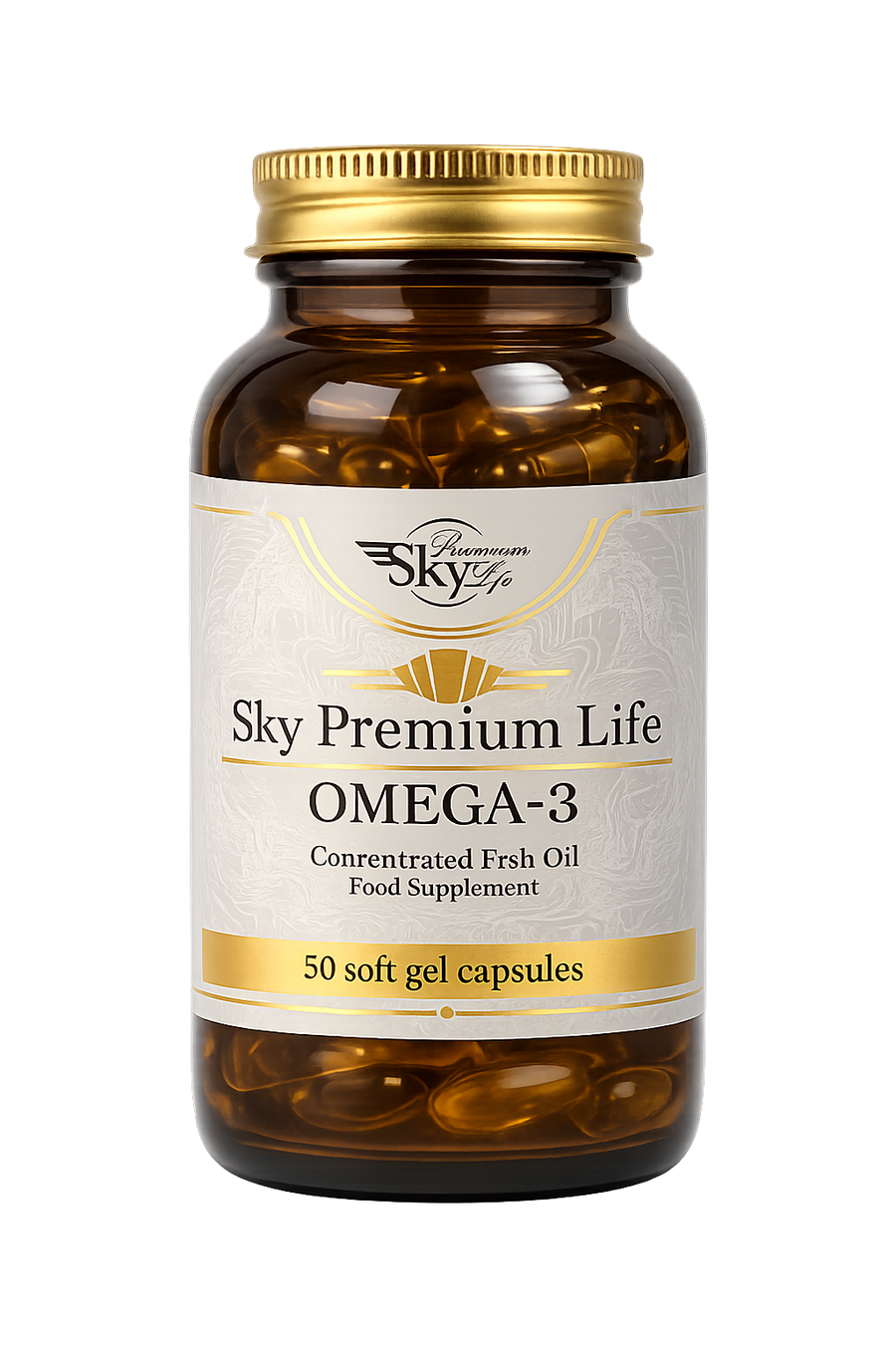 Sky Premium Omega 3 50 Capsules Heart & Brain Care