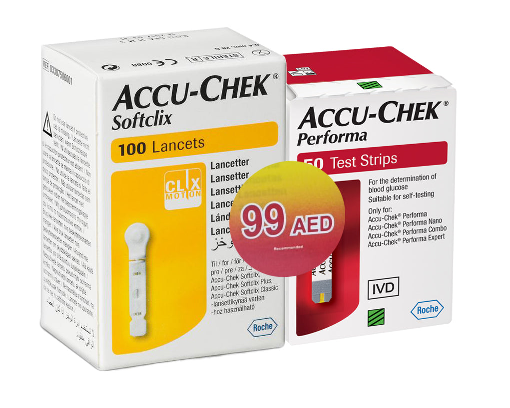 Accuchek Softclix+performa Strips 50s Offer Pk