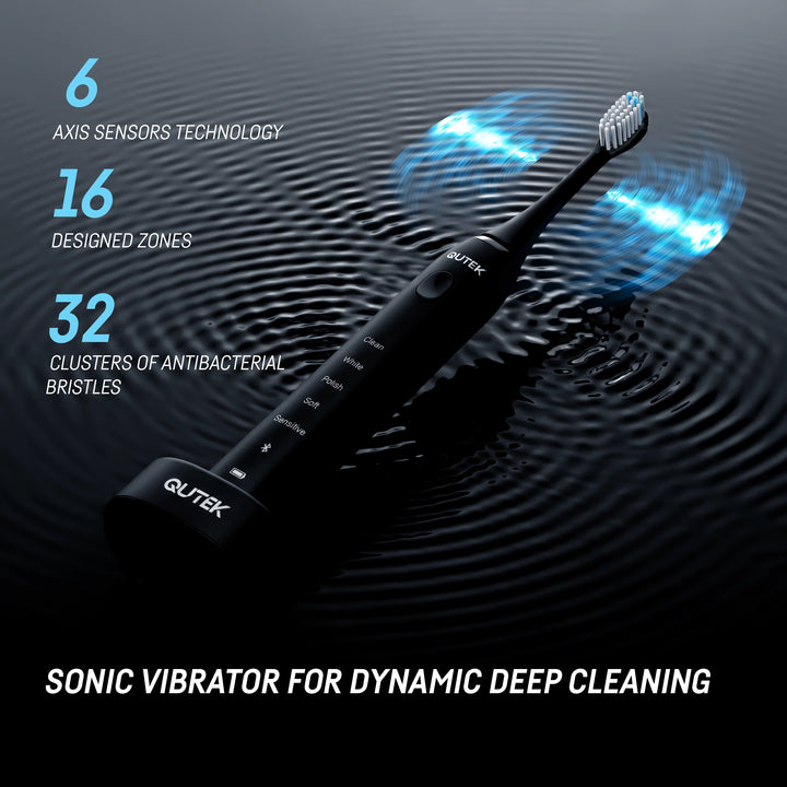QUTEK QT-1741 BLACK DENTICARE SMART SONIC TB