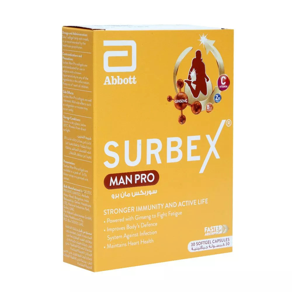 Surbex Man Pro Softgel Cap 30s