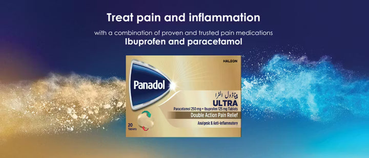 Panadol Ultra Double Action Pain Relief Cap 20S