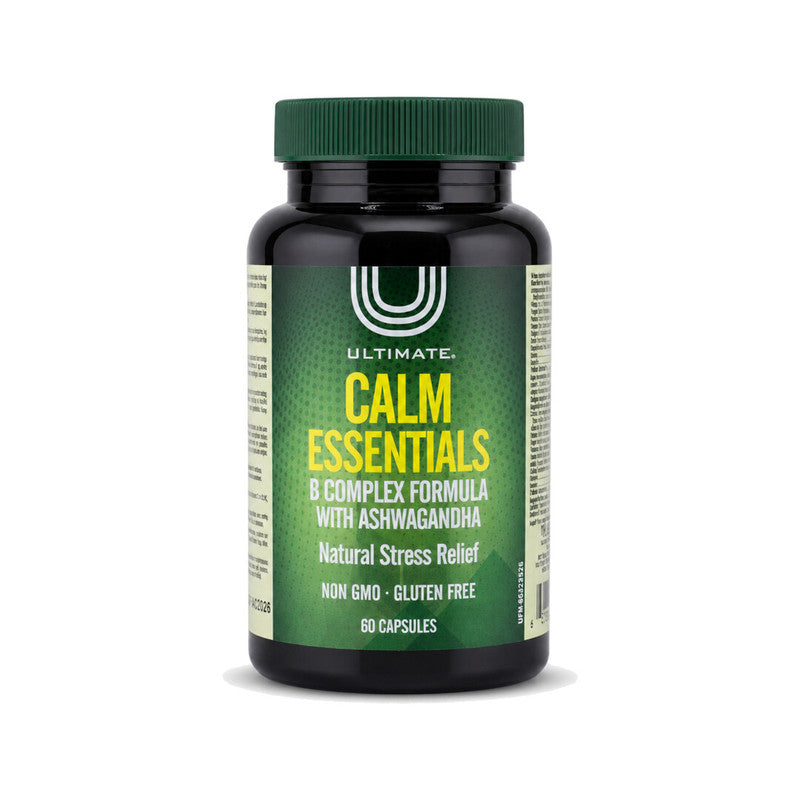 Ultimate Calm Essential B-Complex Formula with Ashwagandha Capsules 60pcs