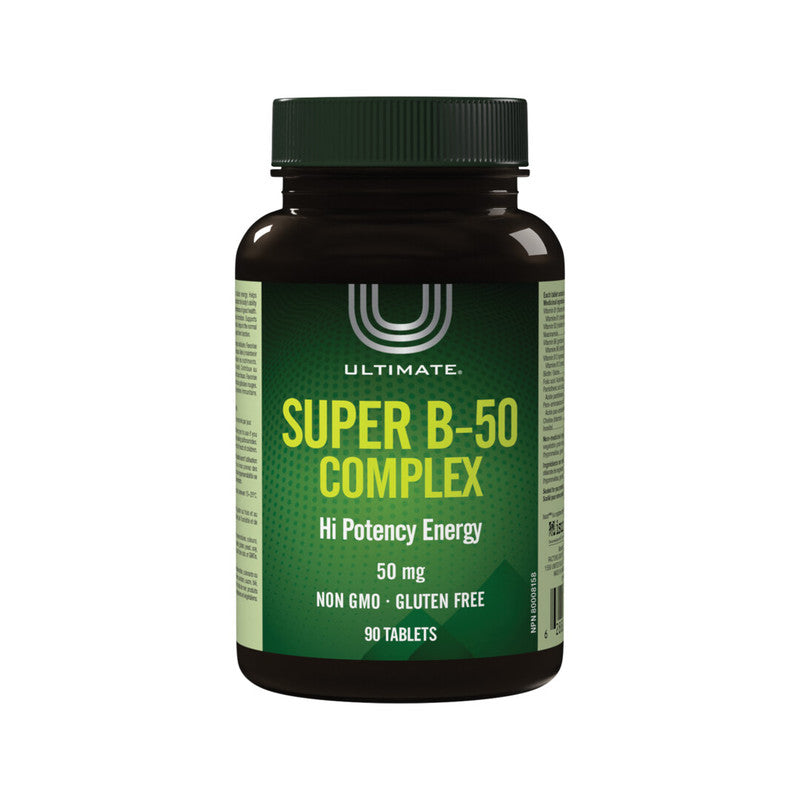 Ultimate Super B-50 Complex 50mg Tablets 90s