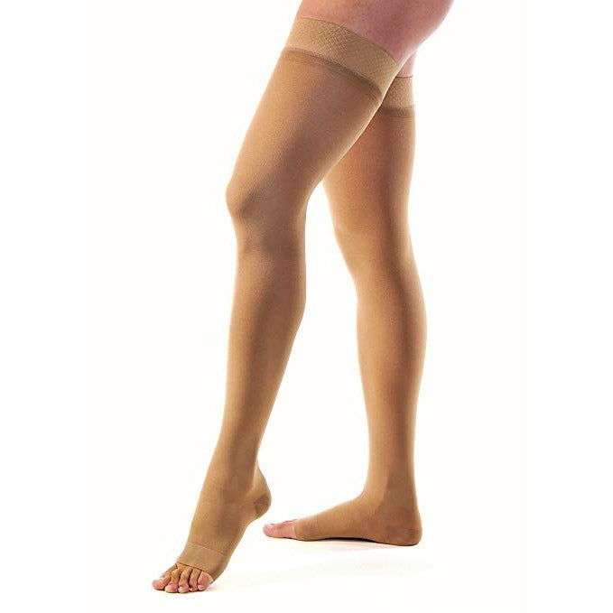 Venosan 6000 VM61603 Mexico Thigh Silicon Open Stockings - Large (26-29 cm)