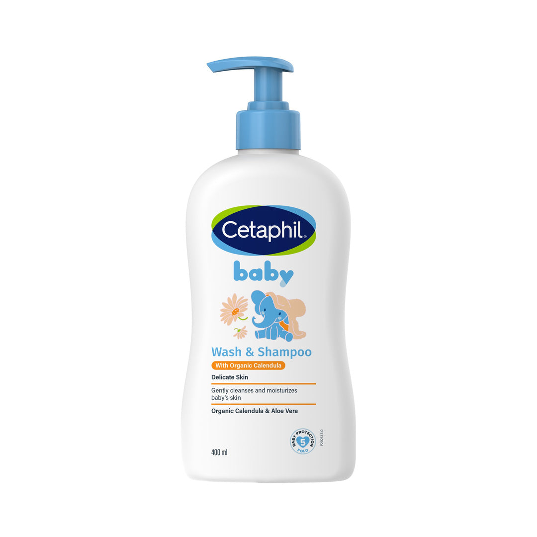 Cetaphil Baby Wash & Shampoo CALENDULA 400ml