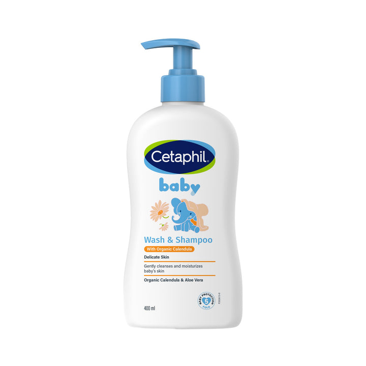 Cetaphil Baby Wash & Shampoo CALENDULA 400ml