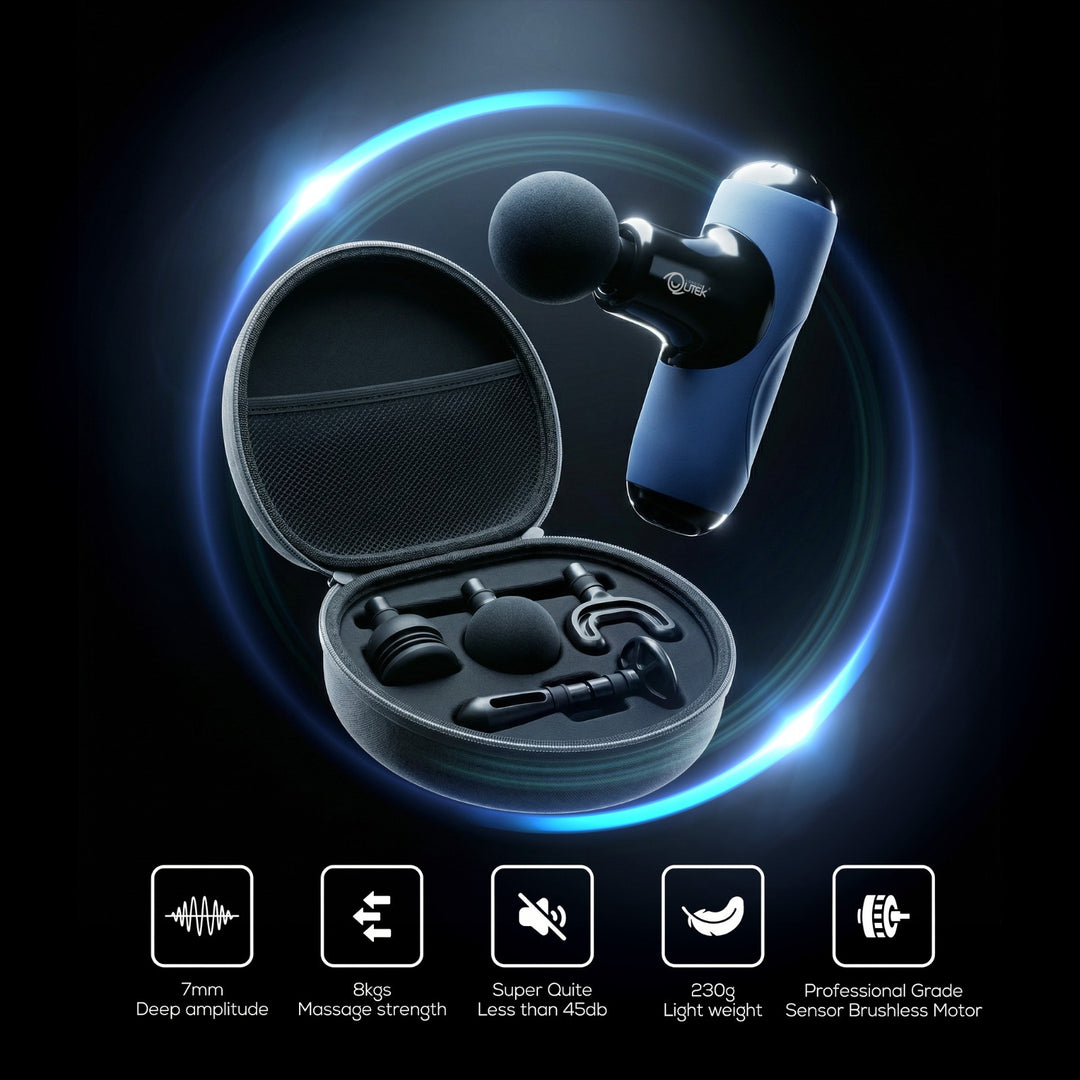 QUTEK MINI305 BLUE GUN MASSAGER
