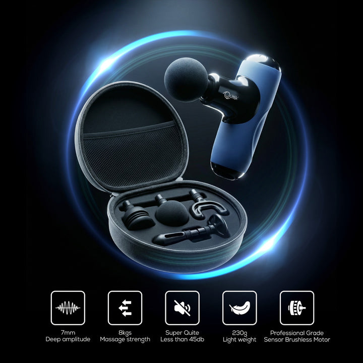 QUTEK MINI305 BLUE GUN MASSAGER