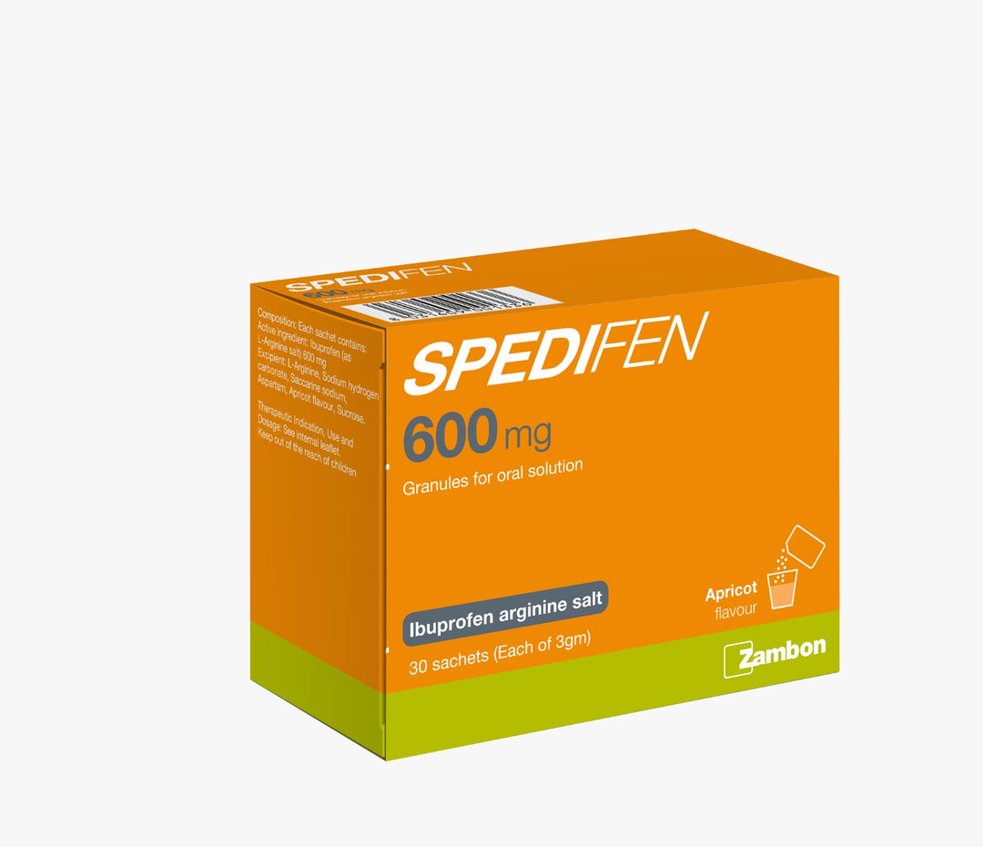 Spedifen 600mg Granules Sachets 3gx30s