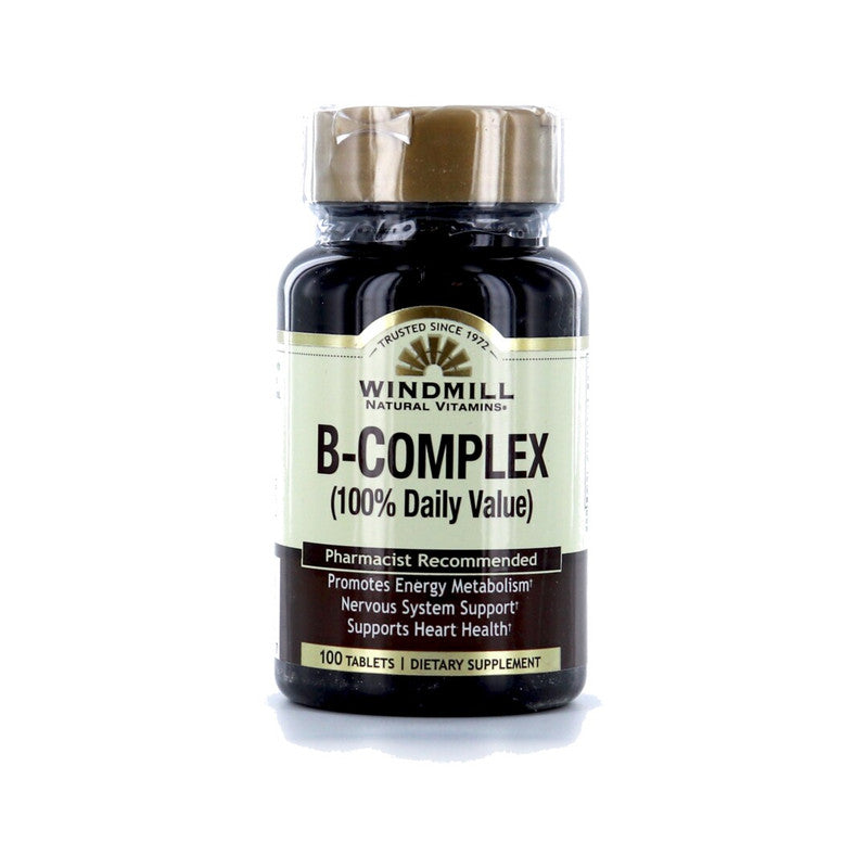 Windmill B Complex - Gluten Free Tablets 100s
