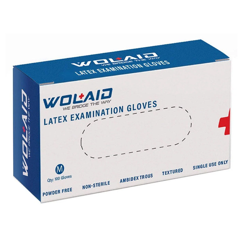 Wolaid Nitrile Gloves Medium (M) 100pcs