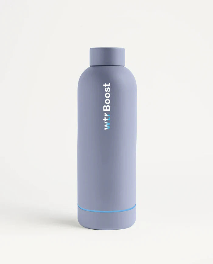 Wtr Boost Crayon Gray Stainless Bottle 500Ml