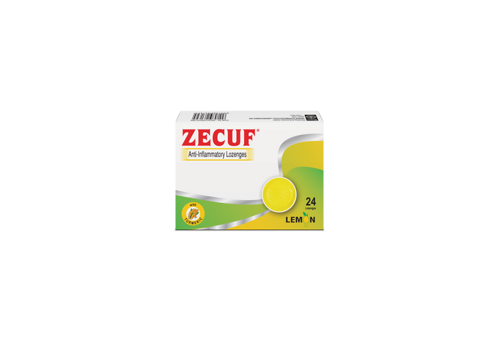 Zecuf Anti-Inflammatory  Lemon Lozenges 24S
