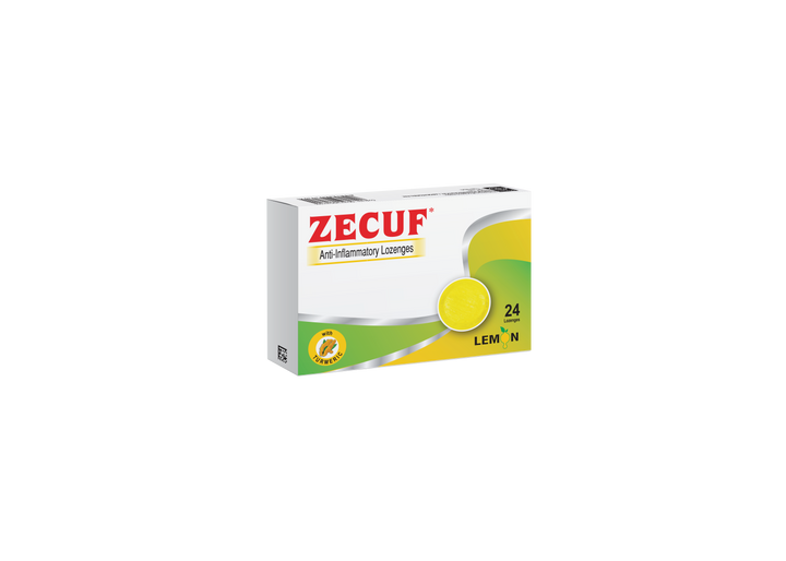 Zecuf Anti-Inflammatory  Lemon Lozenges 24S