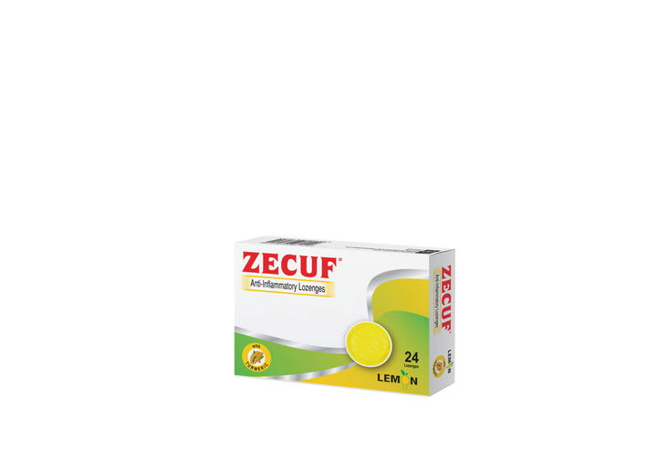 Zecuf Anti-Inflammatory  Lemon Lozenges 24S