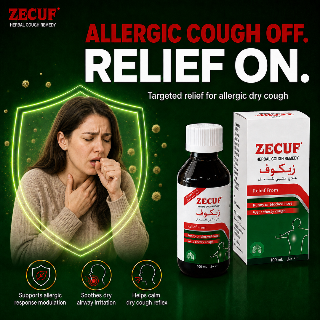 Zecuf Herbal Cough Syrup - Sugar Free 100ml