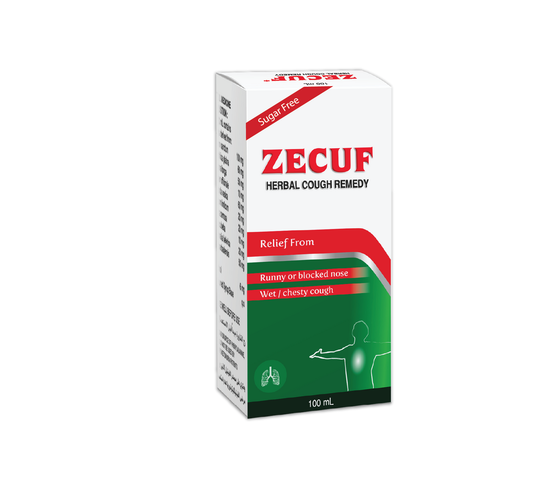 Zecuf Herbal Cough Syrup - Sugar Free 100ml