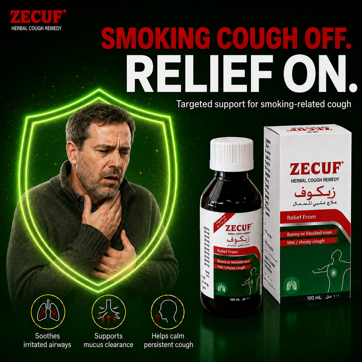 Zecuf Herbal Cough Syrup - Sugar Free 100ml