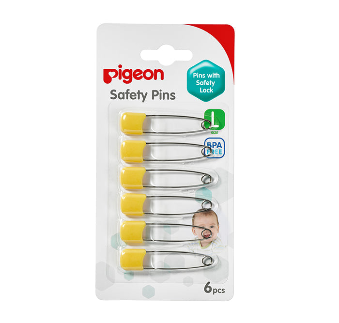 Pigeon Saftey Pins Large 6s 881