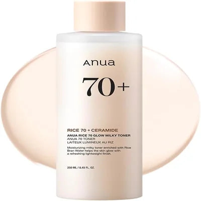 Anua Rice 70+ Glow Milky Toner 250Ml