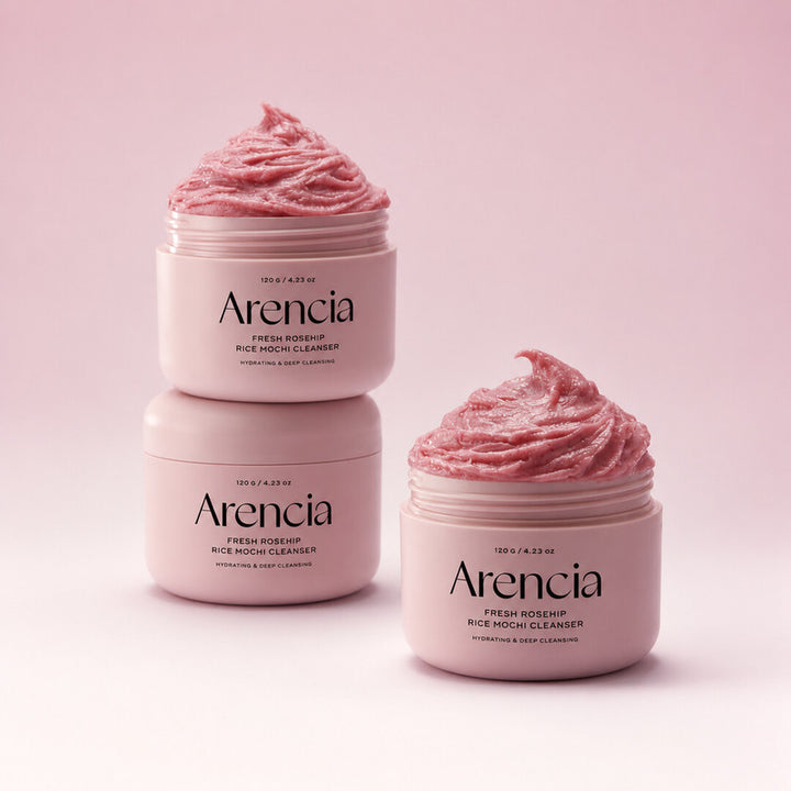 Arencia Fresh Rosehip Rice Mochi Cleanser 120G