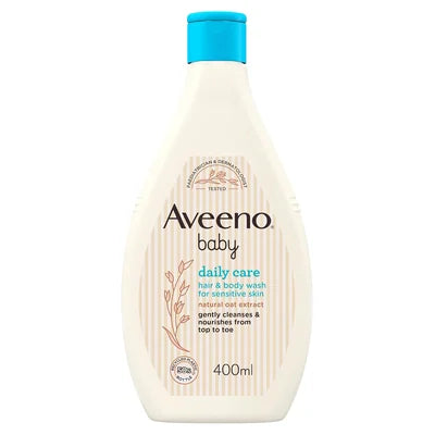 Aveeno Baby Daily Care Hair & Body Wash 400Ml