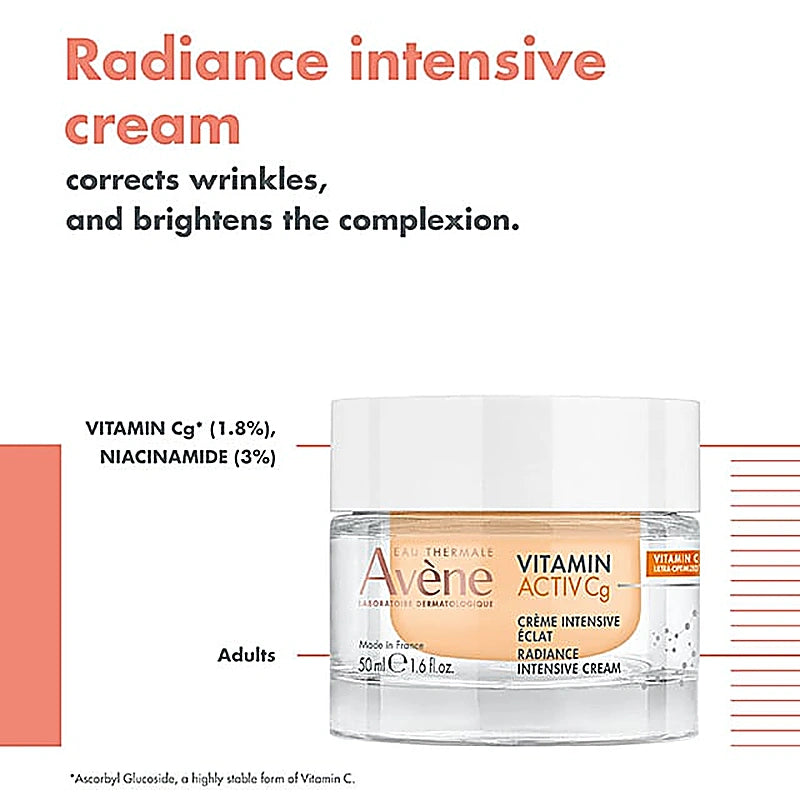 Avene Activ Cg Vit C Intensive Cream 50ml