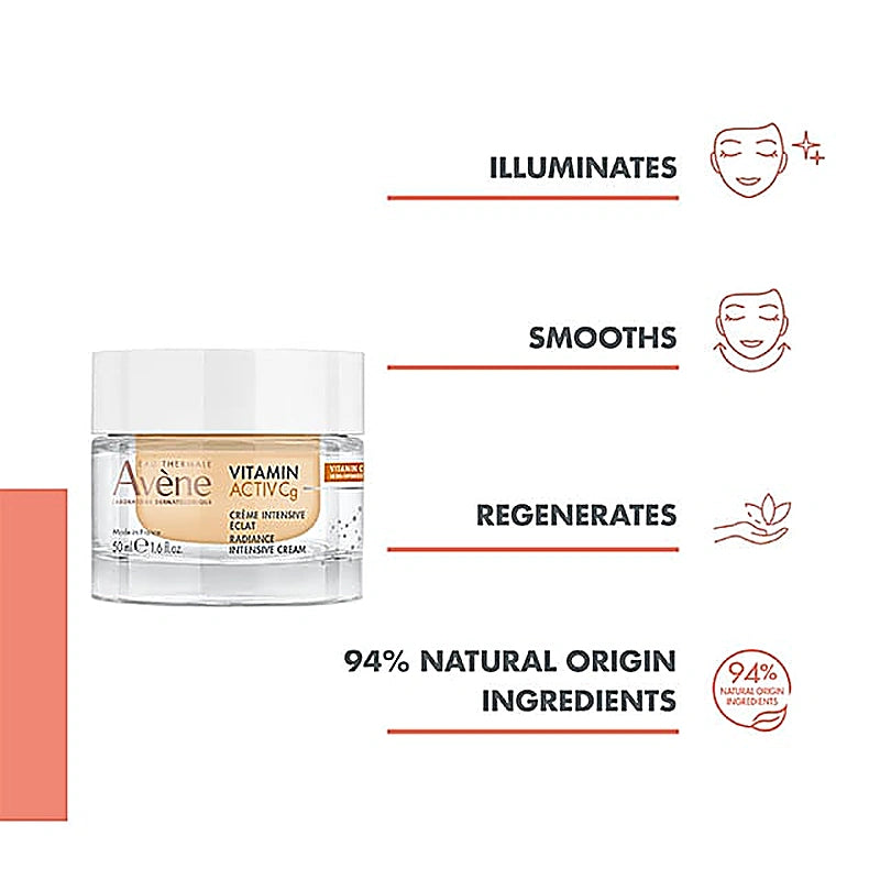 Avene Activ Cg Vit C Intensive Cream 50ml