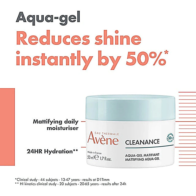 Avene Cleanance Mattifying Aqua Gel 50ml