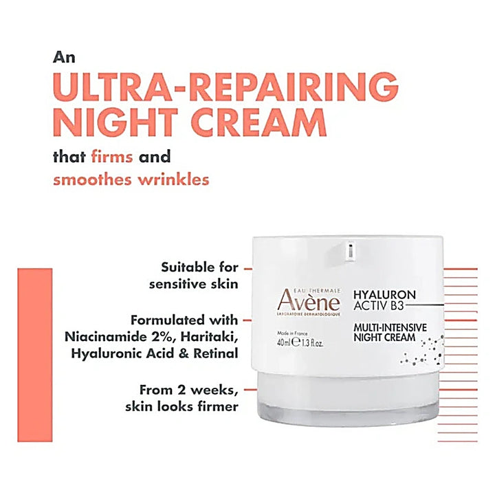 Avene Hyaluron Activ B3 Night Cream