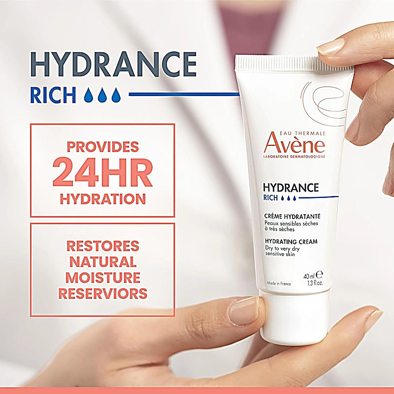 Avene Hydrance Optimale Rich Cream Long Lasting Hydration 40ml