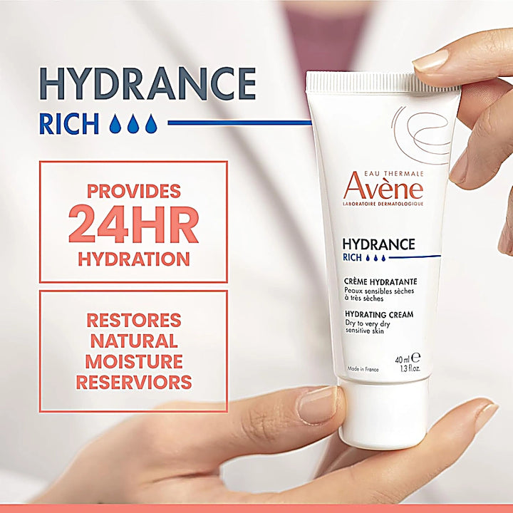 Avene Hydrance Optimale Rich Cream Long Lasting Hydration 40ml