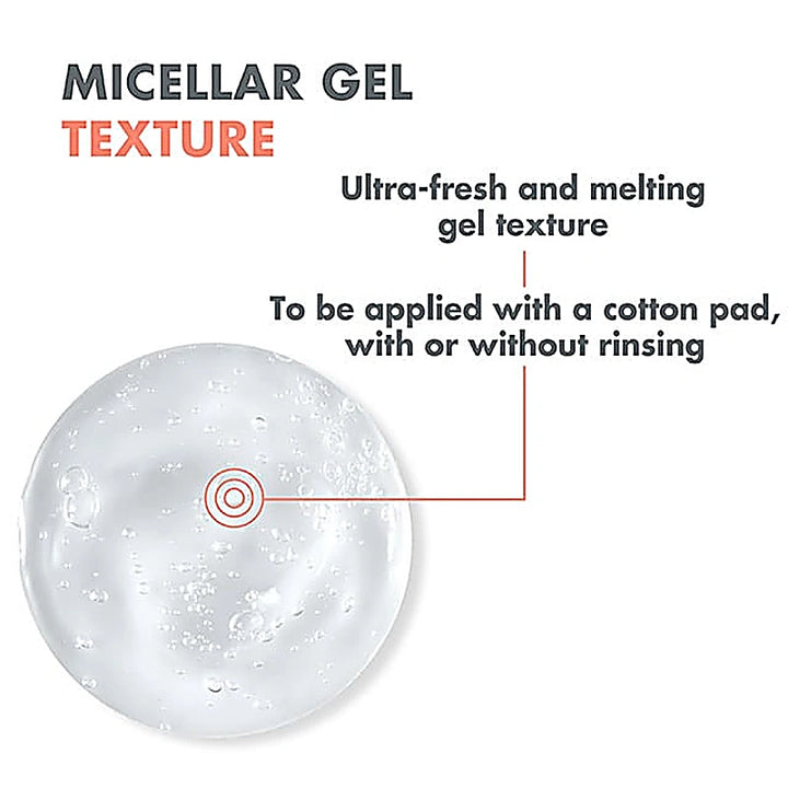 Avene Makeup Removing Micellar Gel 200ml