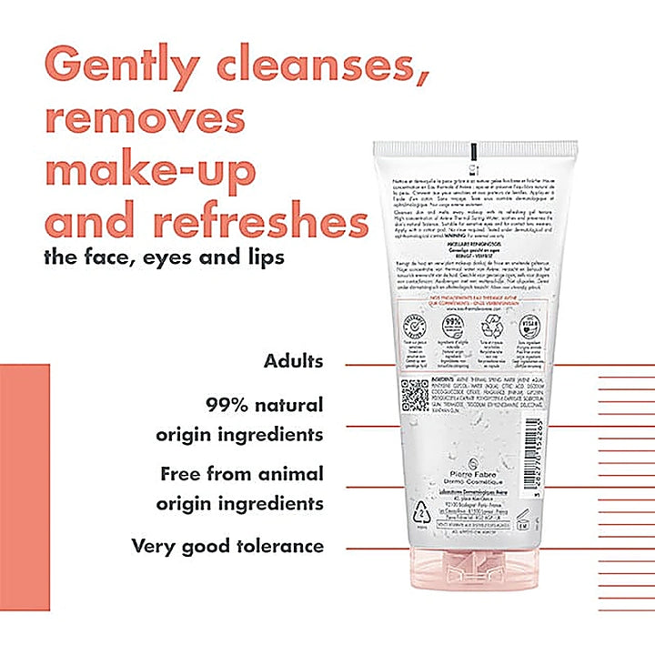 Avene Makeup Removing Micellar Gel 200ml