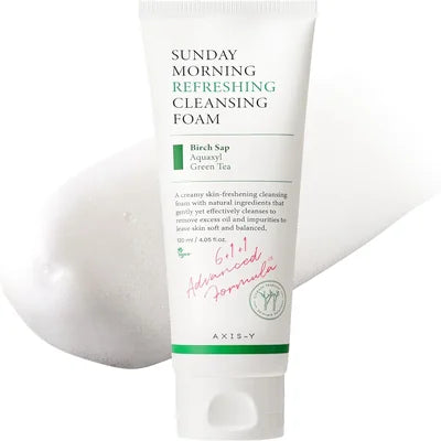 Axis-Y Sunday Morning Refresh Cleanse Foam 120Ml