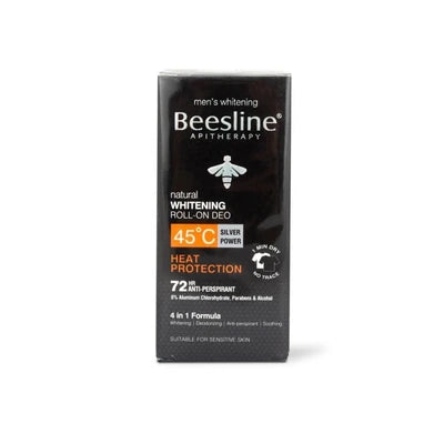 Beesline Whitening Roll-On Deo, Silver Power - Heat Protection 50ml