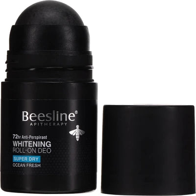 Beesline Whitening Roll-on Deo Super Dry, Silver Power - Ocean Fresh 50ml