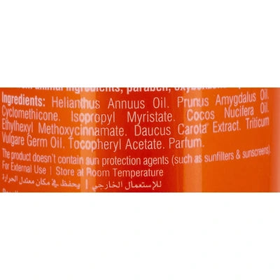 Beesline Pure Carrot Suntan Oil Spf10