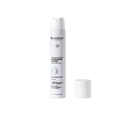 Beesline Radiant White fragrance-free underarm serum for brightening and lightening dark spots 150ml