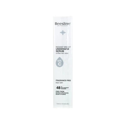 Beesline Radiant White fragrance-free underarm serum for brightening and unifying skin tone 150ml