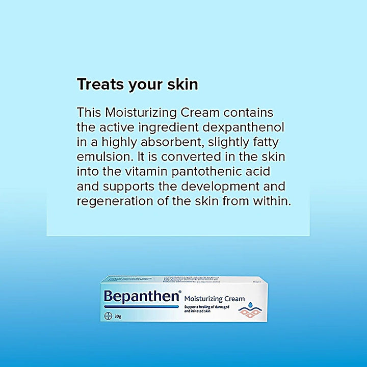 Bepanthen Moisturizing Cream for dry skin 30g