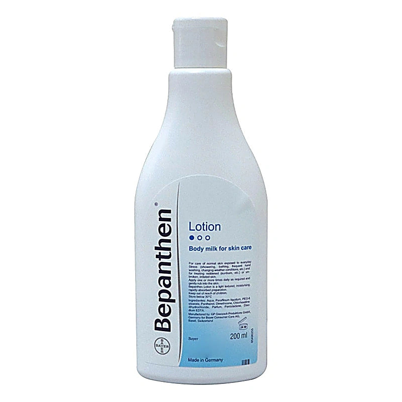 Bepanthen Lotion Face & Body Moisturizer (normal to dry skin) 200 ml