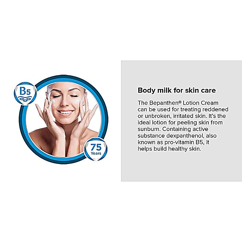 Bepanthen Lotion Face & Body Moisturizer (normal to dry skin) 200 ml