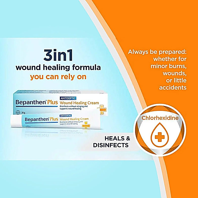 Bepanthen Plus Wound Healing Cream 30g