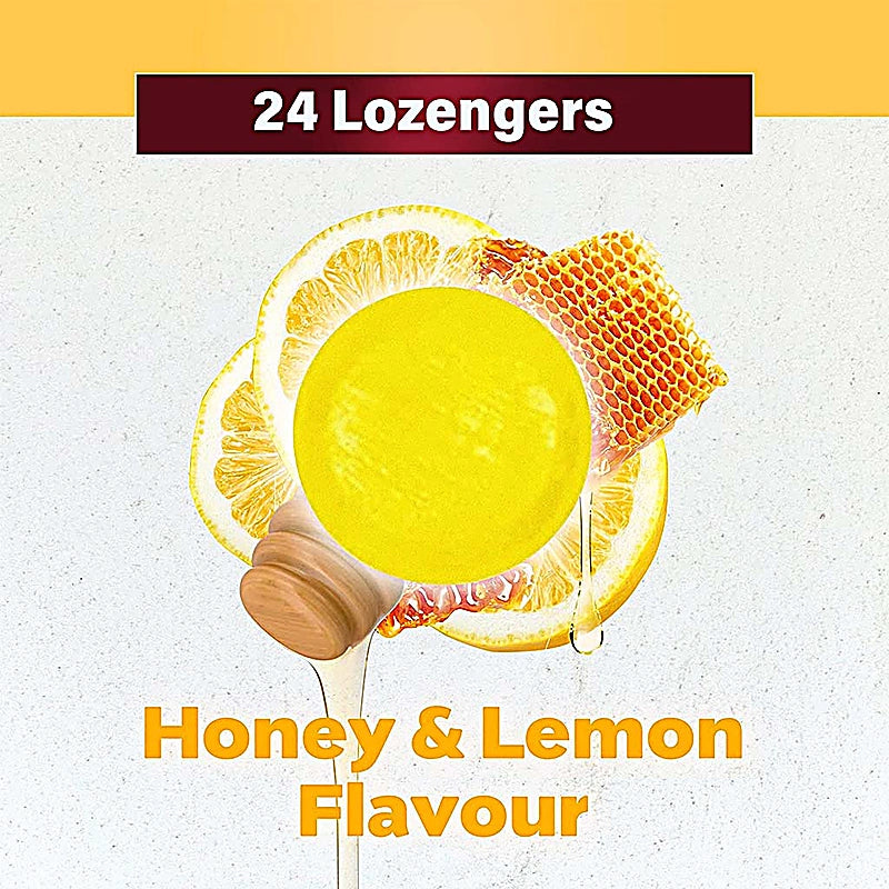 Betadine Honey & Lemon Lozenges  24s