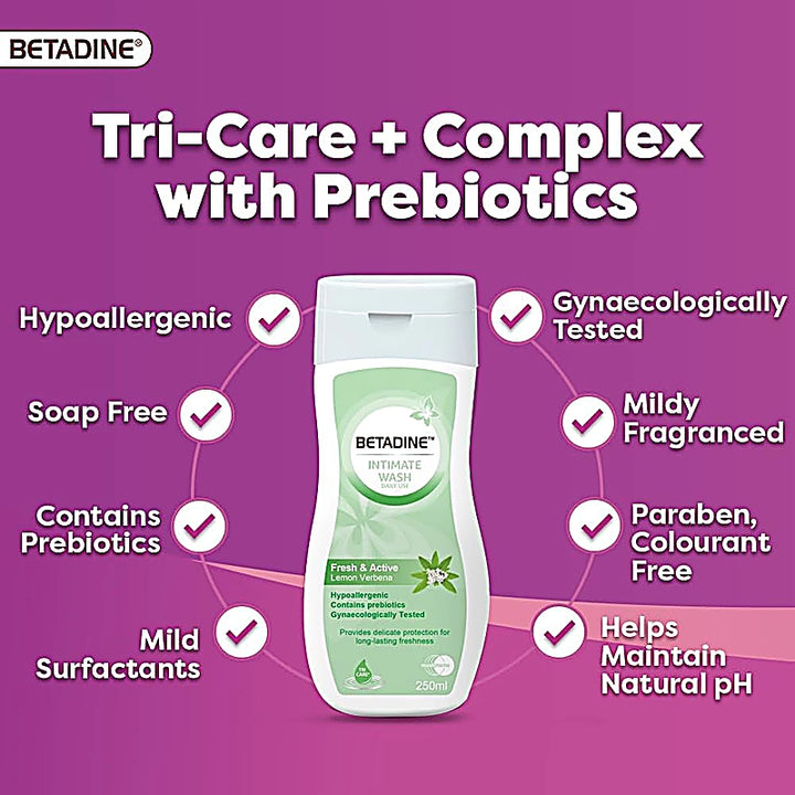 Betadine Intimate Wash Fresh & Active 50ml