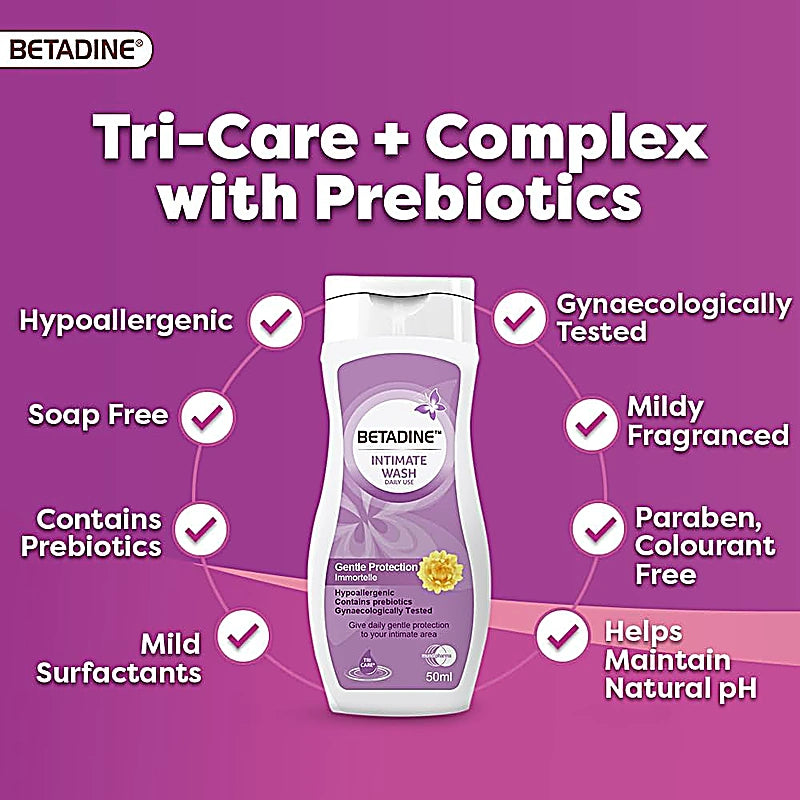 Betadine Intimate Wash Gentle Protection 300ml